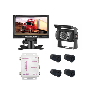 24V DC 7 pulgadas Monitor cámara de respaldo sistema de sensor de estacionamiento para camión - Product Image 1