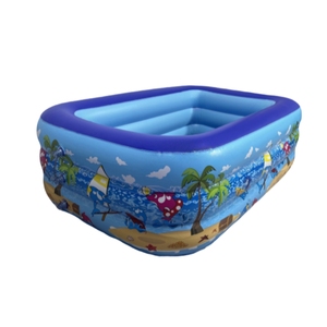 2025 नया समुद्री पैटर्न वाला पूल: तेजी से महंगाई के तीन एयर चैम्बर बच्चों के स्नान के लिए आदर्श है - Product Image 1