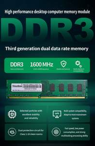 OEM Memoria RAM <strong>DDR3</strong> <strong>Computer</strong> RAMs 8GB Customized Logo <strong>PC3</strong> U-DIMM 1600HZ Memory RAM DDR3L 4GB High Quality 4/8GB for <strong>Desktop</strong> PC