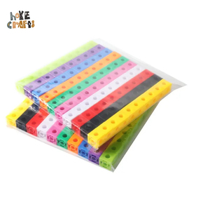 Bloques de construcción de plástico para niños, juguete de ladrillos para armar artesanías, de 2cm y 100 piezas - Product Image 2