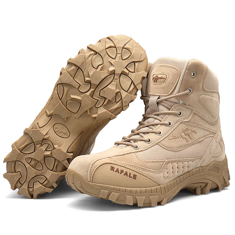 Botas de lona para hombre, zapatos de lona de camuflaje para el desierto, venta al por mayor, delta, Catar