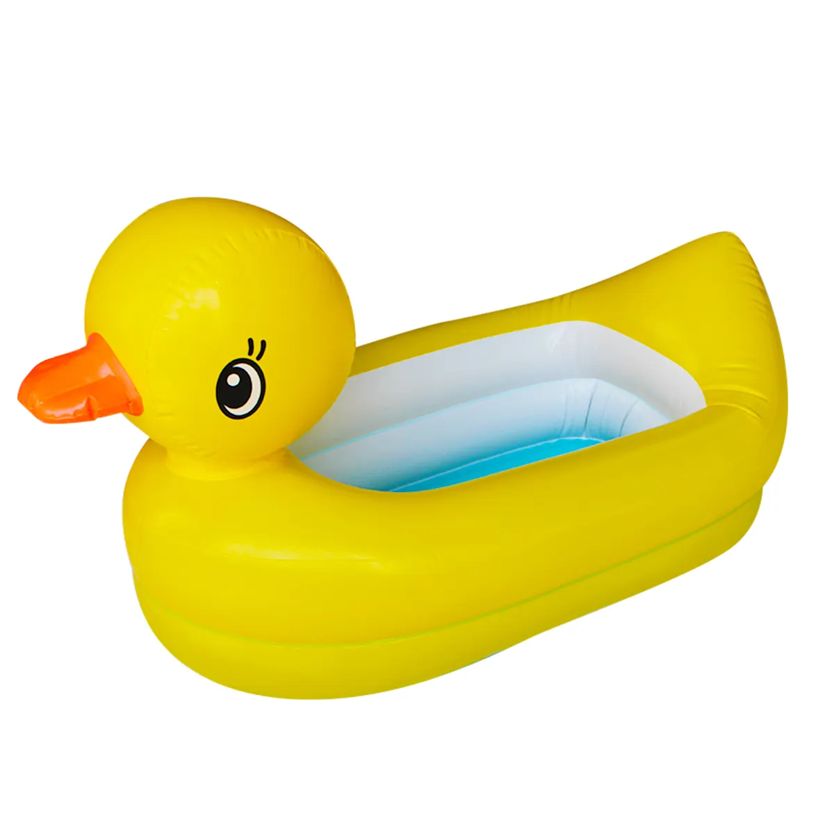 Bañera inflable con patrón personalizado para bebé, Material de protección del medio ambiente, productos de baño de Pvc, venta al por mayor de fábrica