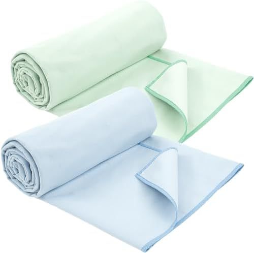 Bleu et vert sauge