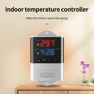 Igital emperemperatura umumity umontroller eegulator eating y herooling herhermosat para Incubator rereeding rereenhouse - Product Image 6