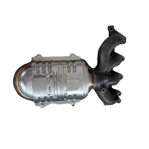 Sıcak satış doğrudan Fit katalitik dönüştürücü için Hyundai Elantra Euro 4 OBD emisyon standartları egzoz manifoldu - Product Image 1