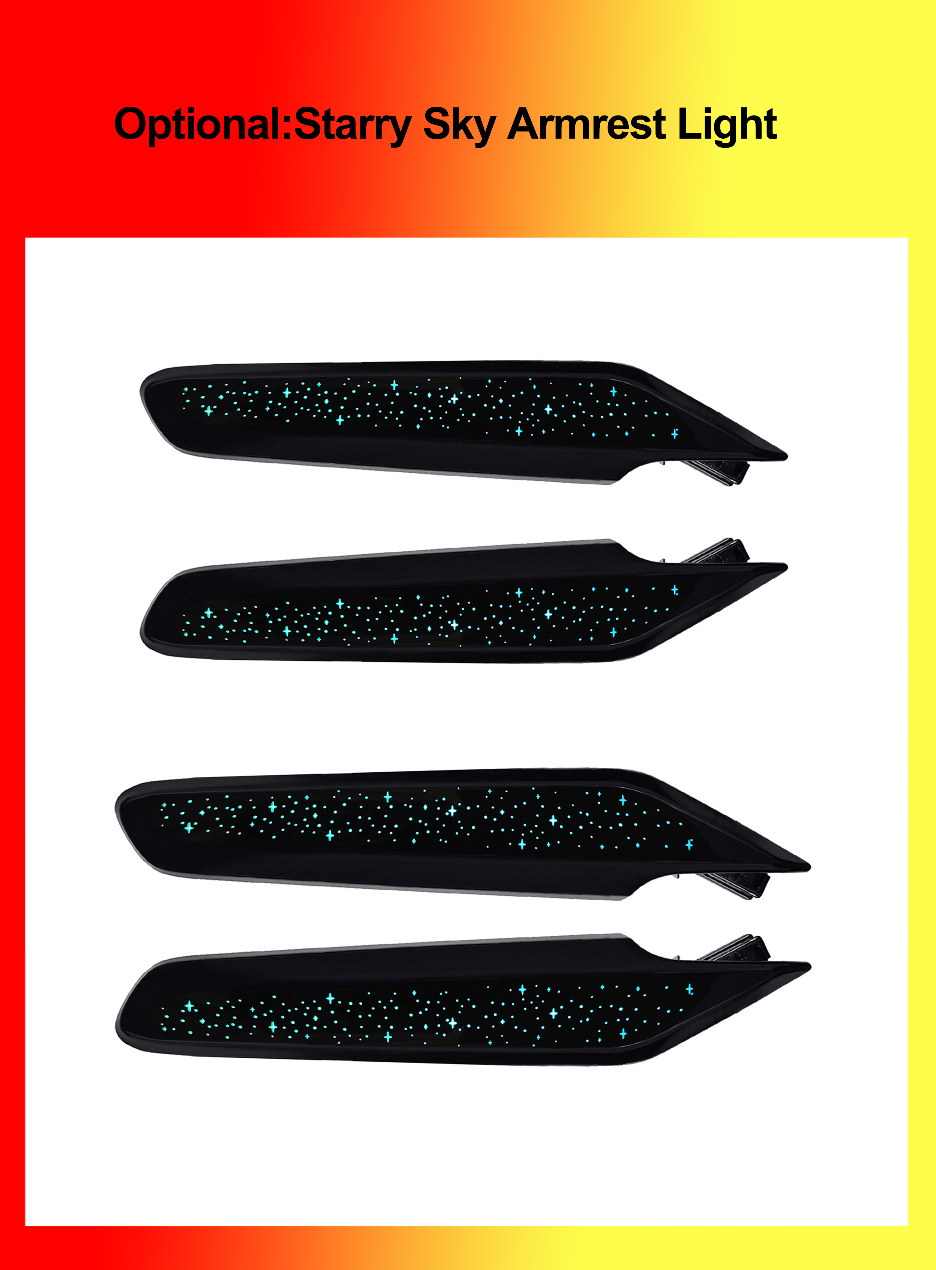Optional:Starry Sky Armrest Light