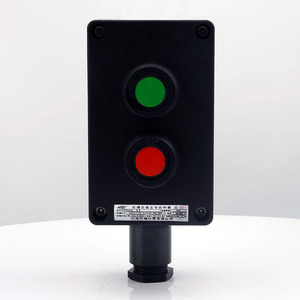 Indicatore Led a due pulsanti a senso unico pulsante interruttore elettrico pulsante di controllo a prova di esplosione con indicazione - Product Image 3