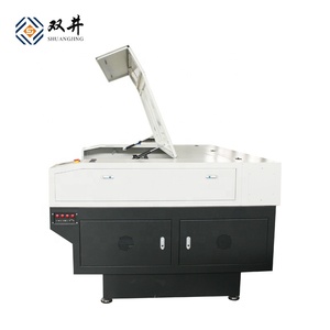 激光1610织物雕刻和切割Co2激光切割1610型号Reci 100W 150W CO2皮革激光切割机 - Product Image 4