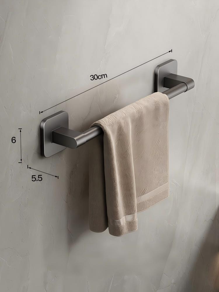 Gris graphite - Barre simple 30 cm, version standard