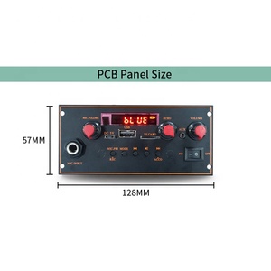 3.7V10WマイクトロリーBluetoothスピーカーMP3プレーヤーモジュールBluetoothパワーアンプボード - Product Image 2
