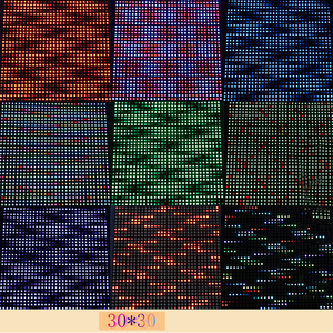 WS2812B Digital Flexible <strong>Prog</strong> Digital Pixel LED Backup Data Line Dream Color Addressable Panel - Product Image 6