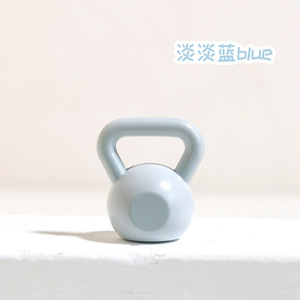 玩具屋微型健身器材玩具模型玩具屋配件三种尺寸仿真哑铃茶壶和铃铛
