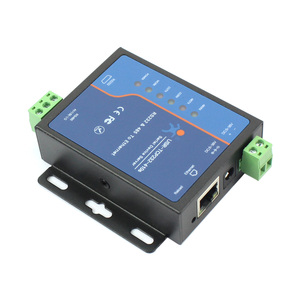 Convertidor de serie a Ethernet, soporte de fuente de alimentación de terminal Modbus RTU y TCP, RS232, RS485 a módulo TCP/IP, 1 unidad