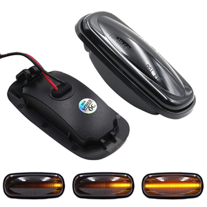 ไฟ LED สีเหลืองอำพัน2X ด้านข้าง,ไฟแสดงสถานะ Repeater สำหรับ Land Rover Land Rover Discovery 2 99-04 Defender Freelander 1 02-05 - Product Image 2