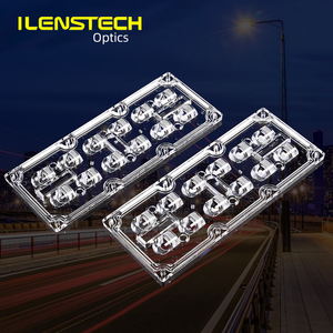 Ilenstech 2x6 многообъективные светодиодные оптические прямоугольные линзы 60x60 градусов уличные световые линзы - Product Image 3