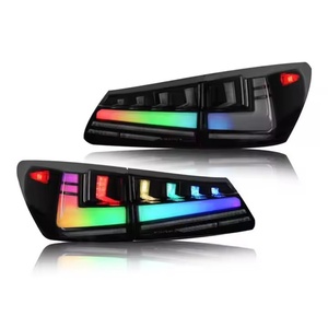 ไฟท้าย LED สีสันสดใสสำหรับ IS250 Lexus IS300ไฟท้าย2006-2012 RGB ไฟท้าย LED สำหรับ Lexus Auto Part - Product Image 2