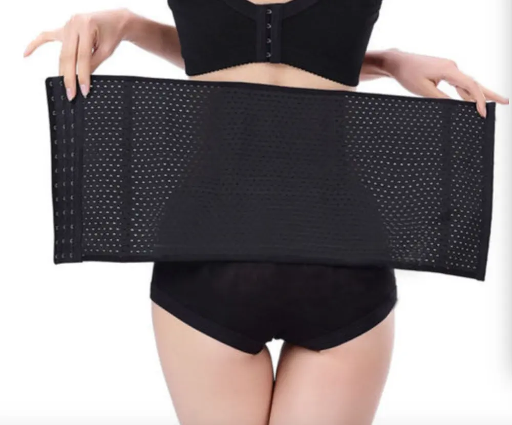 Entrenador de cintura de látex de neopreno para mujer, fajas moldeadoras de cuerpo delgadas de talla grande, entrenador de cintura, corse