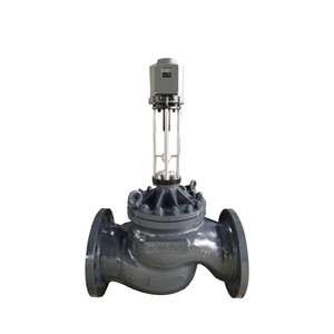 ZDLM-16K Cage Seated High Temperature DN200 DN250 DN300 Steam Bolier Pressure Balanced Electric Control <strong>Valve</strong>