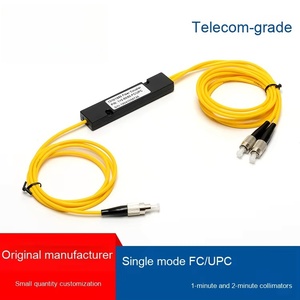 Divisor óptico tipo Pigtail, grado de telecomunicaciones 1 To2 FC monomodo para FTTH FTTB FTTX en centros de computación de datos HPC AI - Product Image 4