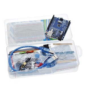 TZT Basic Starter Kit per Arduino per Uno Set R3 Kit fai da te-scheda R3/Breadboard + scatola al dettaglio
