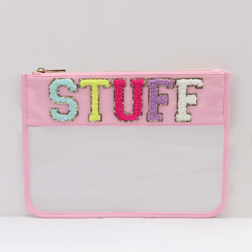 STUFF rose clair pvc