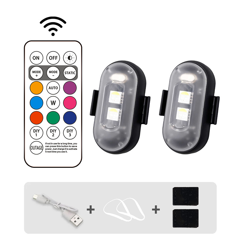 2 Lumière 1 télécommande