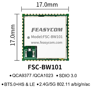 QCA9377-módulo WLAN inalámbrico, alta velocidad, Bluetooth, wifi, 443,3 Mbps - Product Image 2
