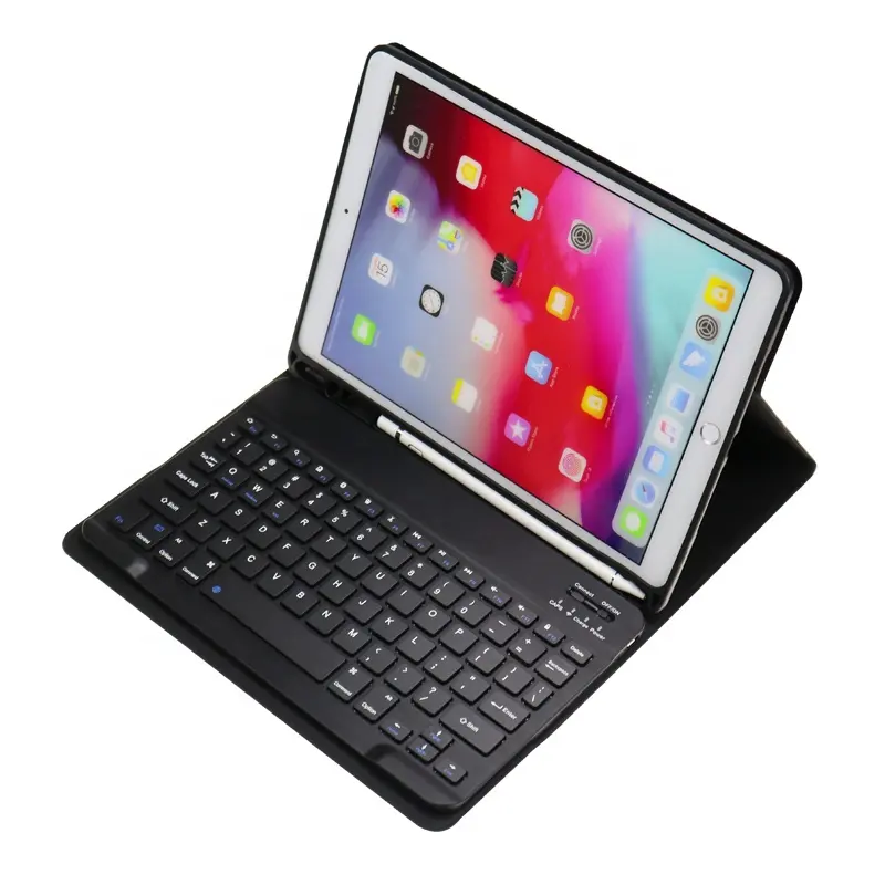 Penutup keyboard komputer tablet nirkabel portabel, papan ketik komputer tablet Teclado tanpa kabel untuk Ipad Pro Air 4 11 10.9 inci