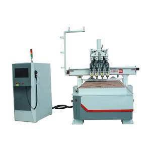 1325 1530 2030 3D Woodworking Cutting Carving Engraving Machine 4 Heads Automatic Atc <strong>CNC</strong> <strong>Router</strong> - Product Image 5