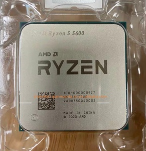 บลิสเตอร์ R5 5600ซีพียูสำหรับเอเอ็มดี R Yzen 5 5600 3.5กิกะเฮิร์ตซ์6-core โปรเซสเซอร์12เธรดคอมพิวเตอร์เดสก์ท็อปซีพียู - Product Image 2
