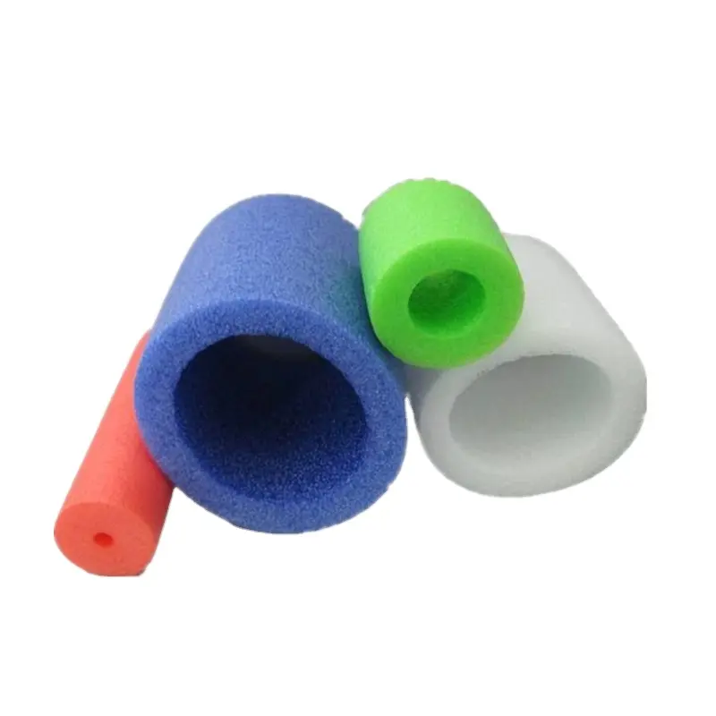 custom made size round protect white and colorful epe foam tube