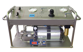1500 Bar Portable Pipe and Tubing Gas Booster Test Bench Oilfield Pressure <strong>Testing</strong> Machine - Product Image 4