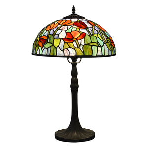 ZF Factory Direct Cheap Table <strong>Lamp</strong> tiffany <strong>Style</strong> Antique Table <strong>Lamp</strong> Stained Glass <strong>Small</strong> Table <strong>Lamp</strong> Made in China - Product Image 2