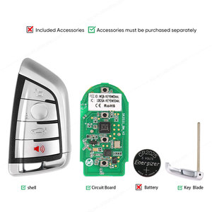 Autel IKEYBW004AL IKEY BW004AL 4 ปุ่มสําหรับ BMW ใช้กับ Altra รถ Key โปรแกรมเมอร์ OBD2 เครื่องสแกนเนอร์ KM100 IM508S IM608 PRO - Product Image 4