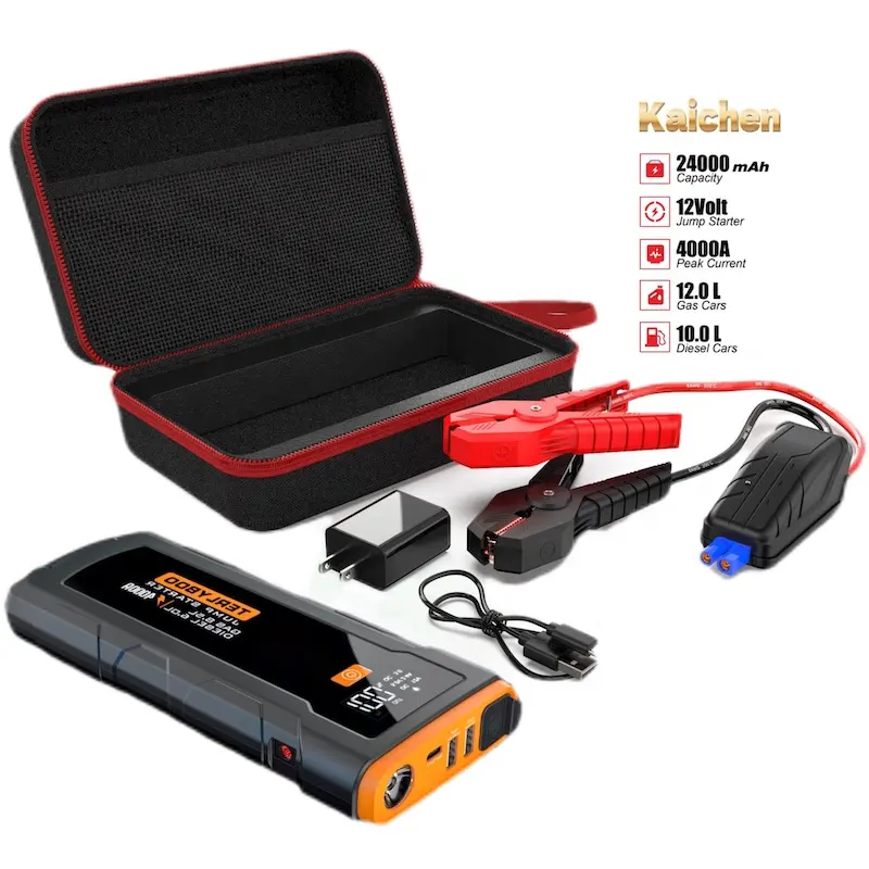 recovery & off-road accessories car emergency power box booster batterie voiture power bank 4000a jump starter