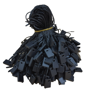 小さなMOQ衣服アクセサリープラスチックハングタグストリング吊り下げタグ用の最も安いシールストリング - Product Image 1
