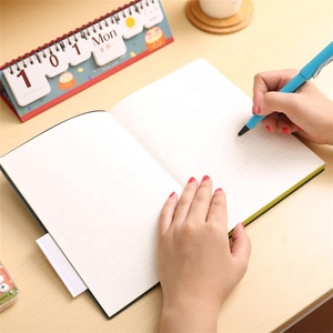 LABON-diario personalizado tamaño A4 A5, libreta de papel con borde de Color, cubierta suave, venta al por mayor - Product Image 5