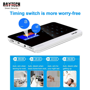 Daytech Tuya-Sistema de seguridad inteligente para el hogar, wifi, con mando a distancia inalámbrico, red GSM, sensor de alarma para puerta y ventana - Product Image 3