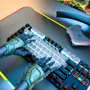 Custom Wired Mechanical <strong>Mouse</strong> Gamer Sem Fio 104 Keys Ergonomic <strong>Computer</strong> Rainbow Backlit Red <strong>Switch</strong> Gaming <strong>Keyboard</strong> <strong>Mouse</strong> Combos - Product Image 4