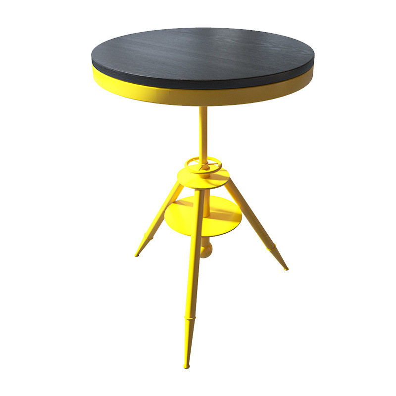 Yellow Round Table