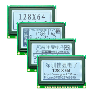 Vendita calda personalizzata 12864 COB Dot Matrix FSTN Display LCD modulo 128x64 schermo grigio Display grafico monocromatico - Product Image 1