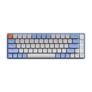 60% Teclado para juegos Interruptor óptico mecánico Rgb Teclado mecánico para juegos inalámbrico retroiluminado - Product Image 1