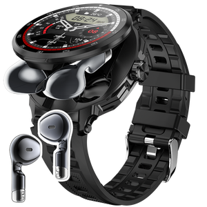 D11 <span class=keywords><strong>2</strong></span> in 1 Reloj Inteligente Video çağrı spor izleme TWS kulakiçi kulaklık ile akıllı saat erkekler Sumsung Android telefon için - Product Image 1