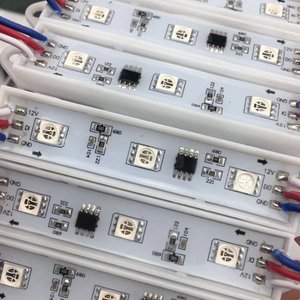 12 В IP67 WS2811 адресуемый светодиодный модуль RGBIC RGB водонепроницаемый цифровой программируемый рекламный ящик смарт-RGB СВЕТОДИОДНЫЕ модули