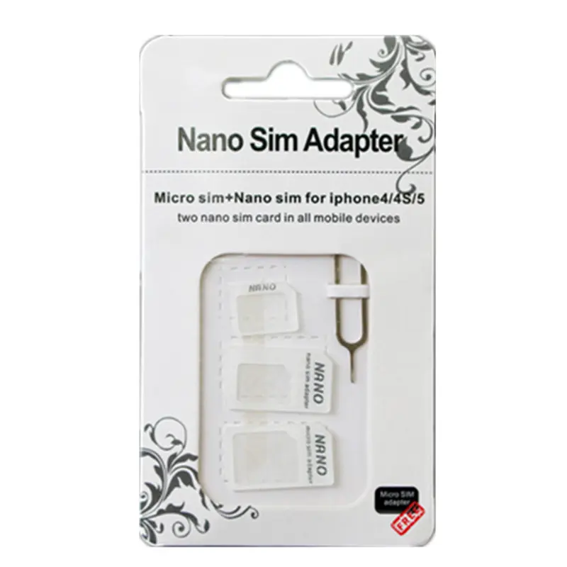 Cartão sim 4 em 1 nano adaptador padrão para iphone, kit de telefone celular, eject, remoção de pino, ferramenta de substituição