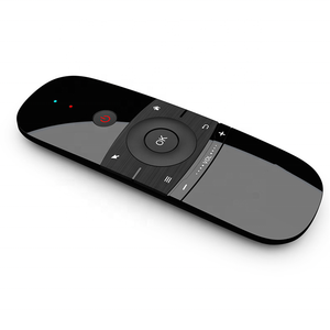 W1 Mini klavye 2.4G kablosuz Fly Air fare PS4 çift uzaktan kumanda Android TV kutusu PC projektör ile IR öğrenme fonksiyonu - Product Image 3