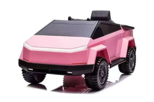 Telecomando musicale rosa a doppio motore, batteria 12V