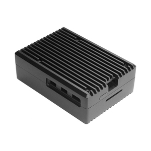 Raspberry Pi 5 carcasa de refrigeración pasiva de aluminio disipador de calor Carcasa protectora para Raspberry Pi 5 4GB/8GB Placa de desarrollo