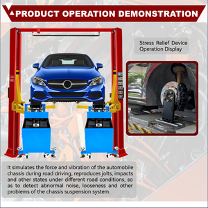 Schucars เครื่องตรวจจับเสียงรถยนต์ระบบกันสะเทือนของแชสซี, เครื่องทดสอบการเขย่ารถยนต์การบำรุงรักษาซ่อมแซมซ่อมแซม - Product Image 3