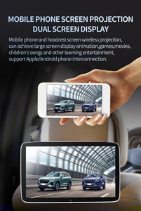 13.3 Inch 4+64G Android 9.0 Rear Seat Entertainment Full Touch Car Headrest <strong>Monitor</strong> for Mercedes benz with HD-MI AV <strong>Input</strong> - Product Image 4